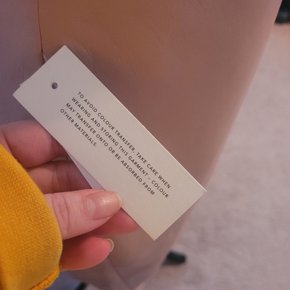 Babaton NWT pink skirt, size 12 - Picture 9 of 9